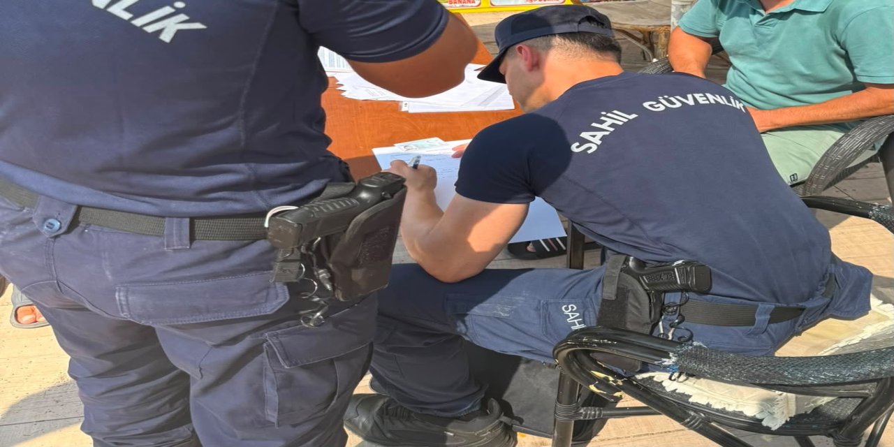 Kılıç balığını alıp sahile çıkaran kişiye ceza !