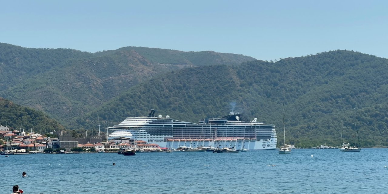 MSC Divina Marmaris limanında