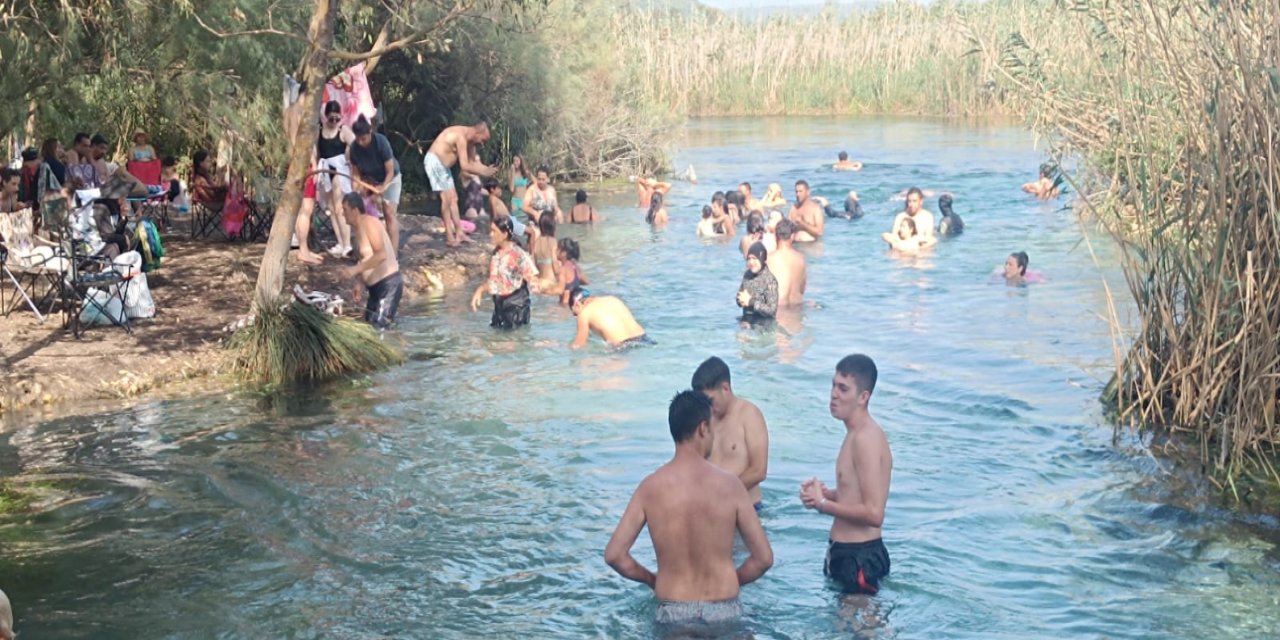 Akyaka’da tatil yoğunluğu