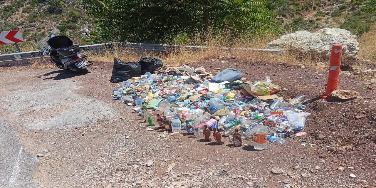 40 derece sıcakta doğa temizliği