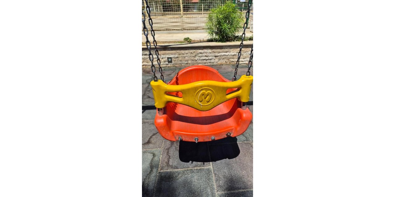 Çocuk parkında tehlike alarmı