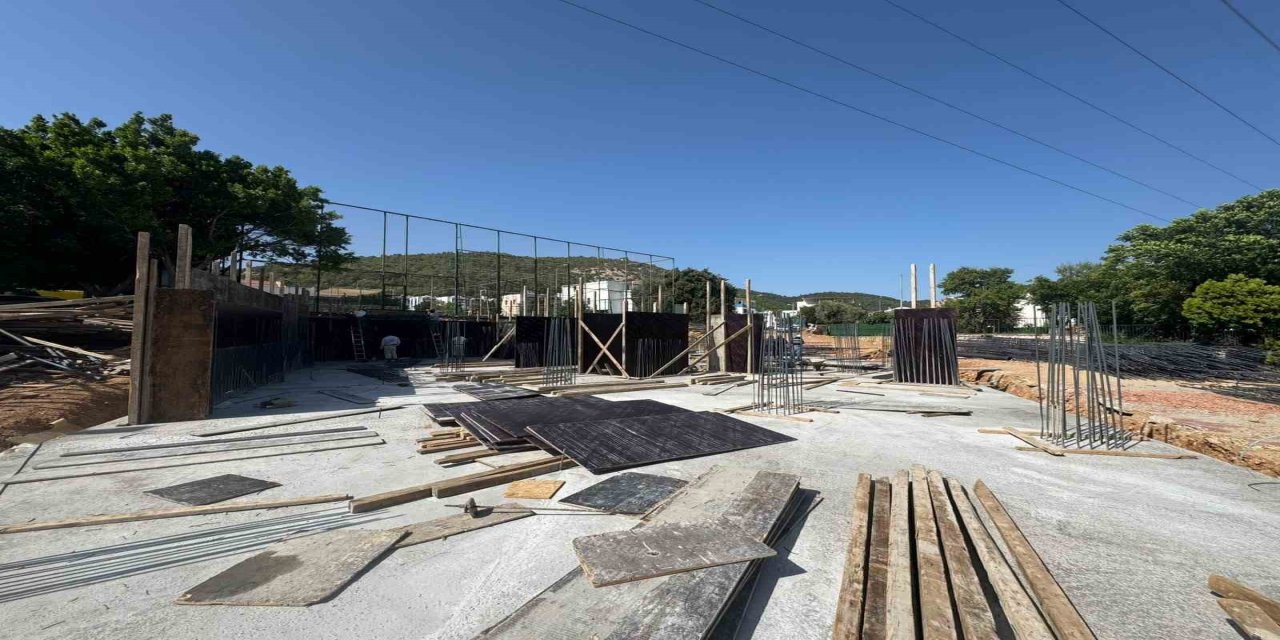Halk evi ve fırın projesinde temel atıldı