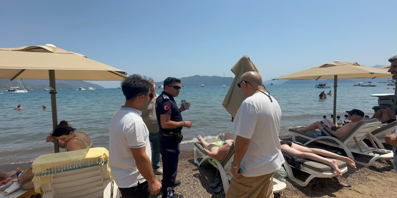 Marmaris’te kıyı denetimi yapıldı