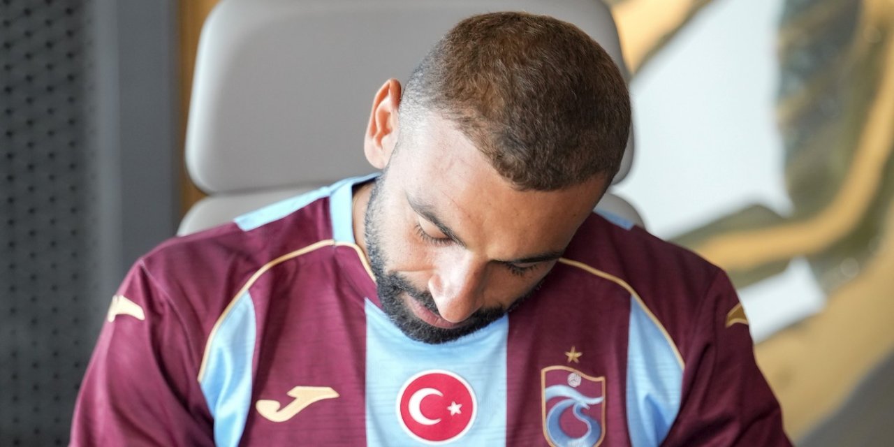 Salah Trabzonspor’a imzayı attı, ayağının tozuyla Trabzonspor reklam filmi çekimine katıldı