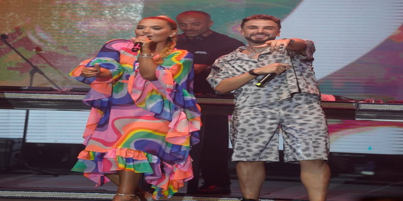 Demet Akalın, Sefo ve LVBEL C5 Bodrum’u Salladı