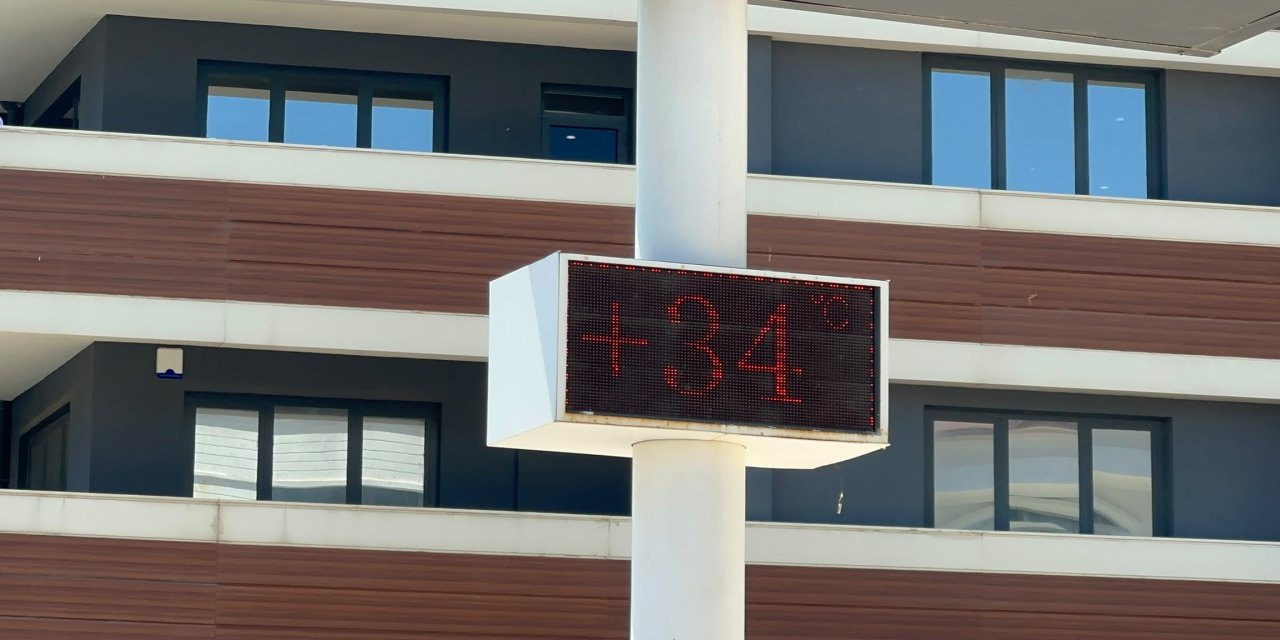 Marmaris’te termometreler 34 dereceyi gösterdi