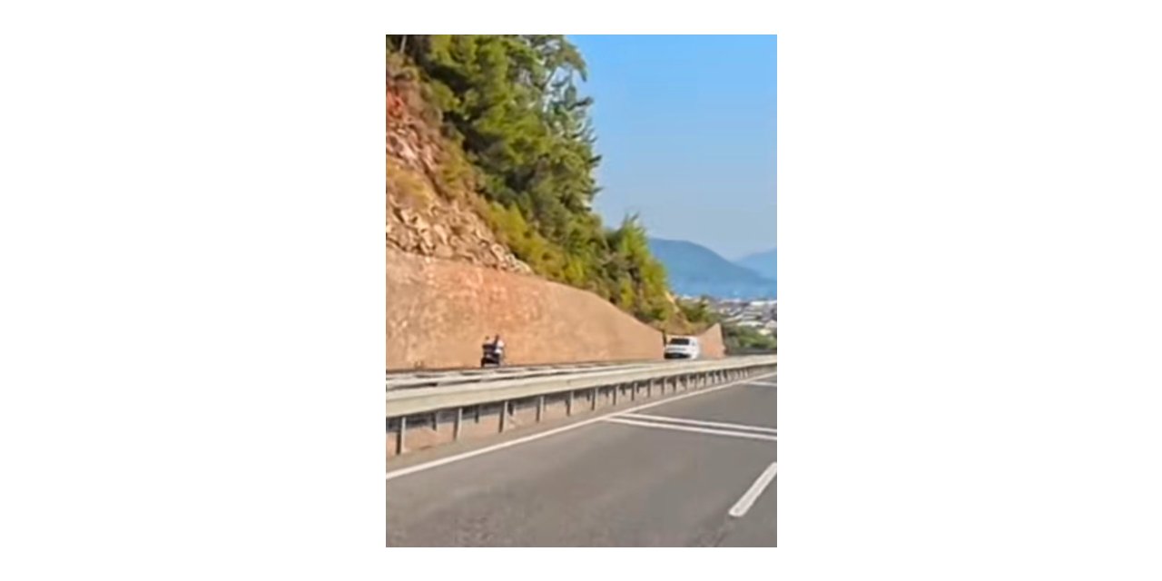 Marmaris’te ters yönde ilerleyen üç tekerlekli motosiklete ceza yağdı