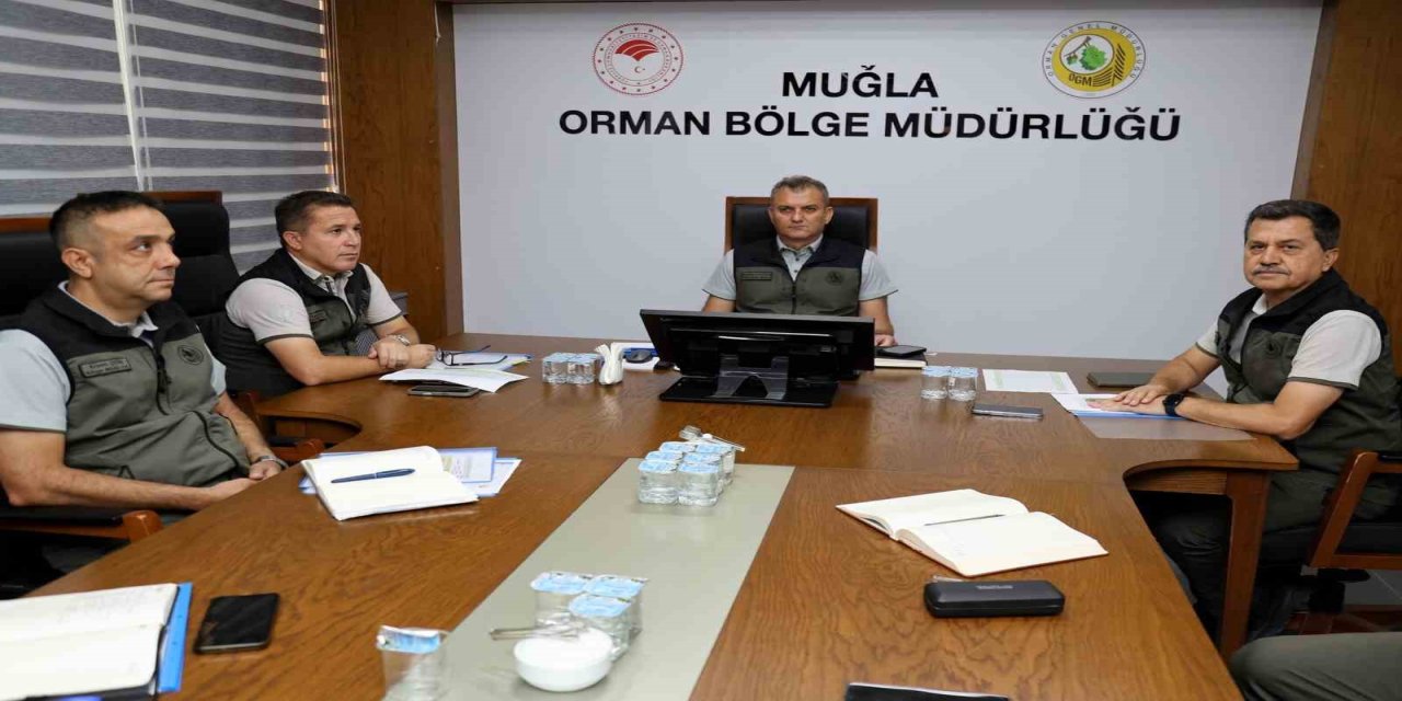 Muğla Orman Bölge Müdürü Ülküdür, OGM Ağustos Ayı Değerlendirme Toplantısı’na katıldı