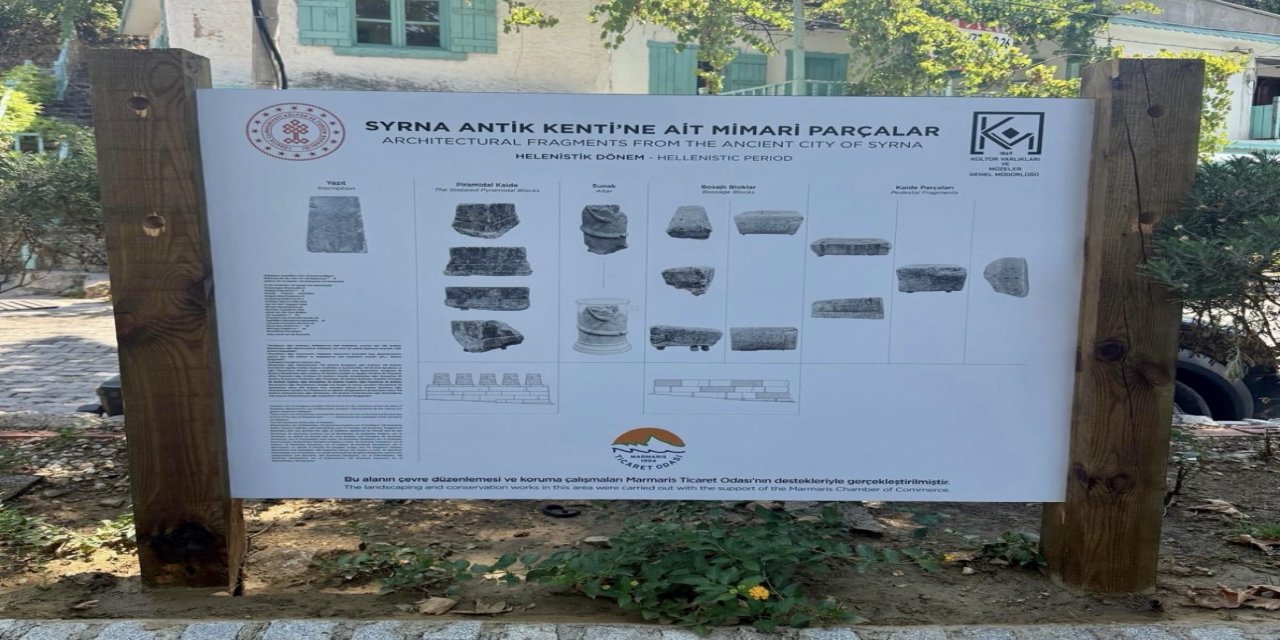 Bayır’daki Syrna Antik Kenti’ne ait tarihi eserler koruma altına alındı