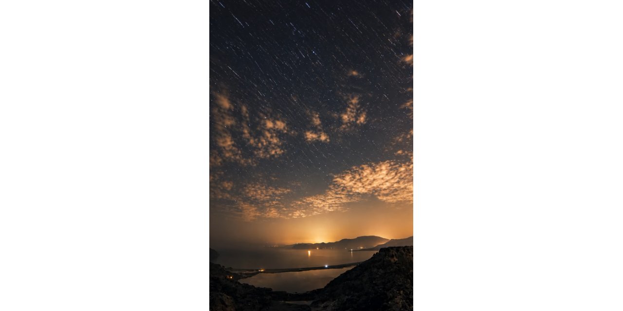 Meteor yağmuru eşsiz kareler sundu
