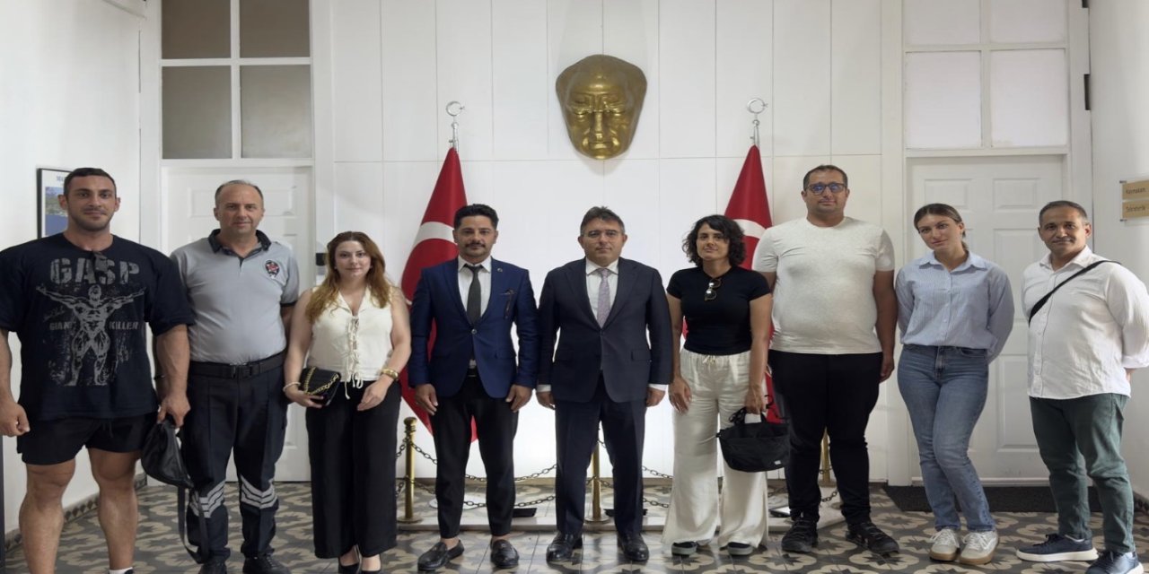 Marmaris Gençlik Derneği’nden Kaymakam Kaya’ya ziyaret