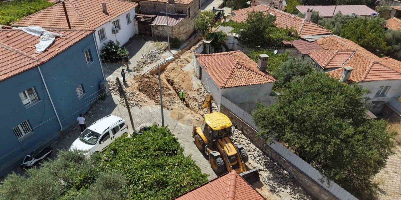 Menteşe Yerkesik’te 4 kilometrelik su isale hattı yenileniyor