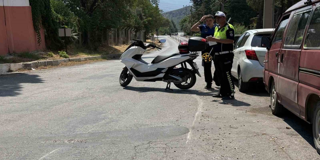 Menteşe’de trafik kazası: 1 yaralı
