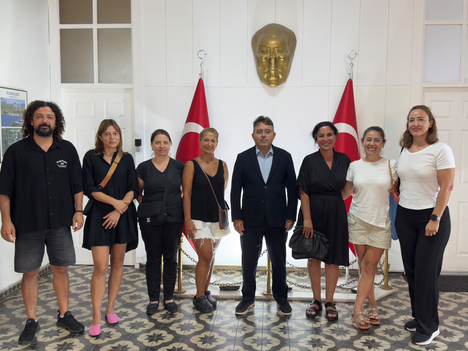 Ekotim Marmaris Derneği’nden Kaymakam Kaya’ya ziyaret