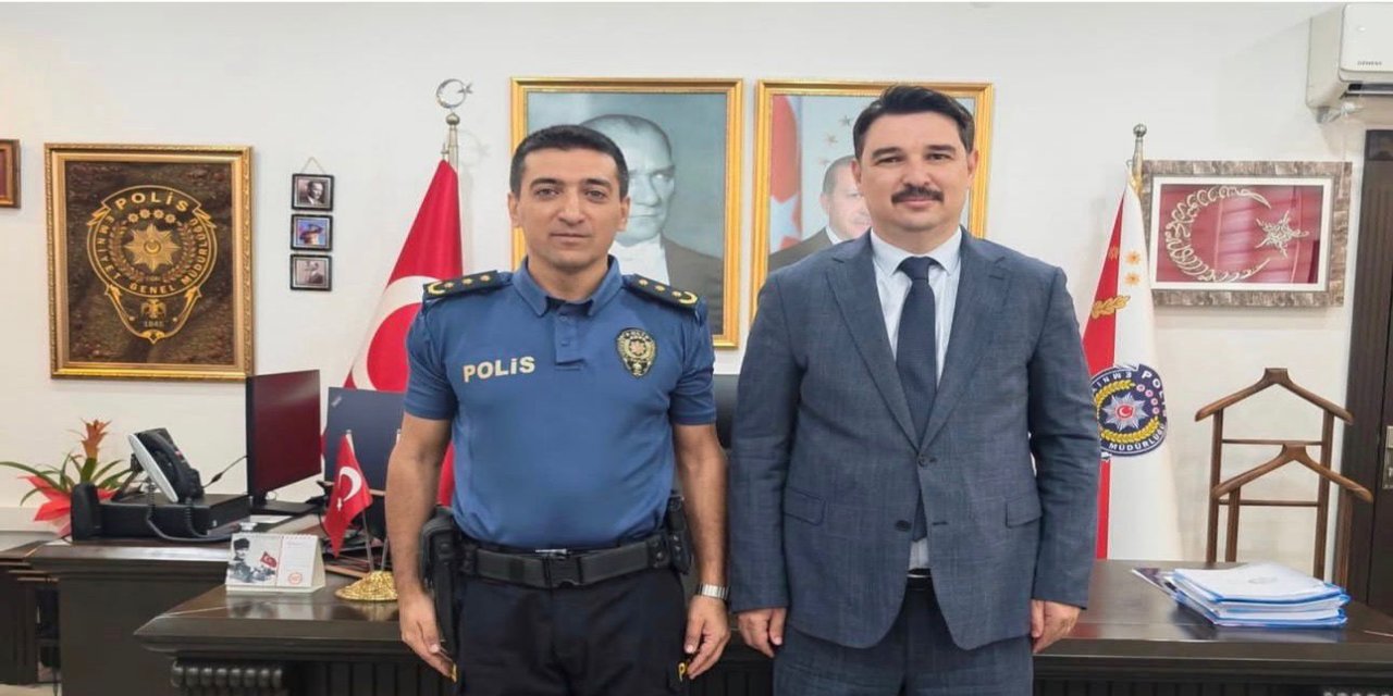 Marmaris İlçe Emniyet Müdürlüğü’nde görev değişimi