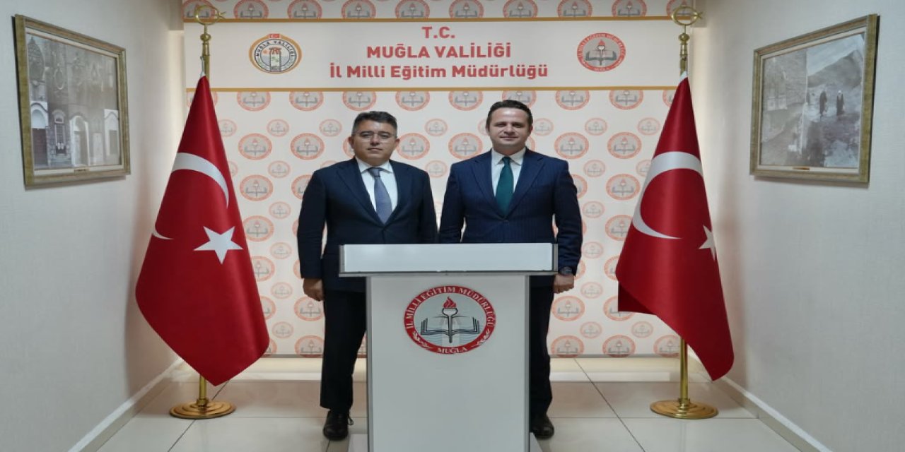 Kaymakam Kaya’dan İl Milli Eğitim Müdürü Çay’a Ziyaret