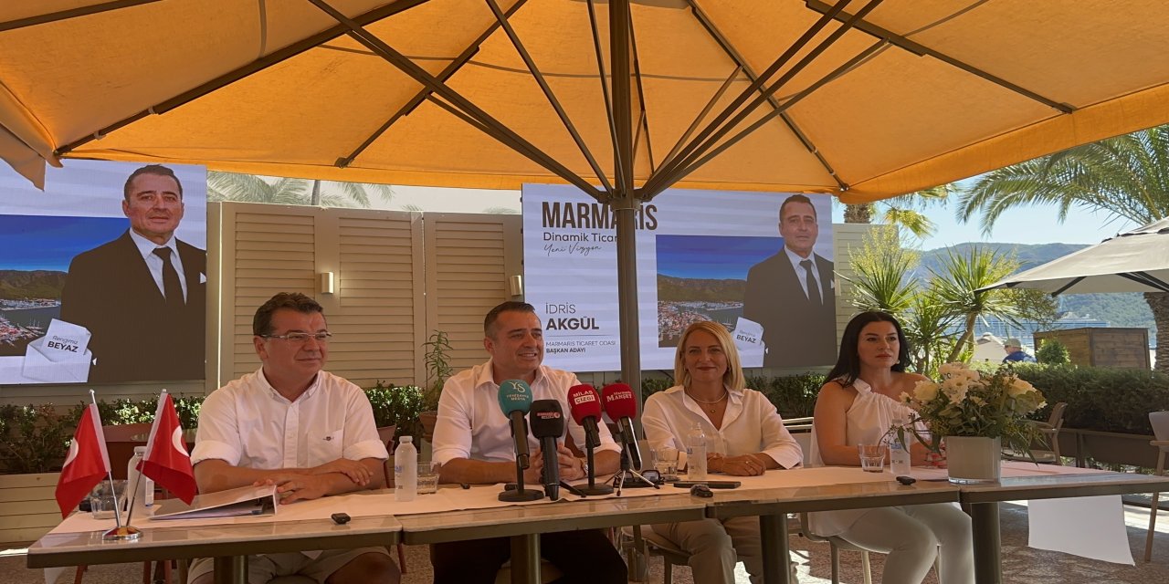 İDRİS AKGÜL, 'MARMARİS TİCARET ODASINA YENİ BİR VİZYON GETİRECEĞİZ'