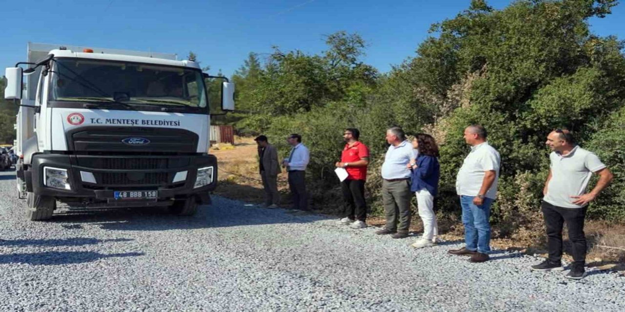 7 kilometrelik Çiftlik-Yeniköy bağlantı yolu yenilendi