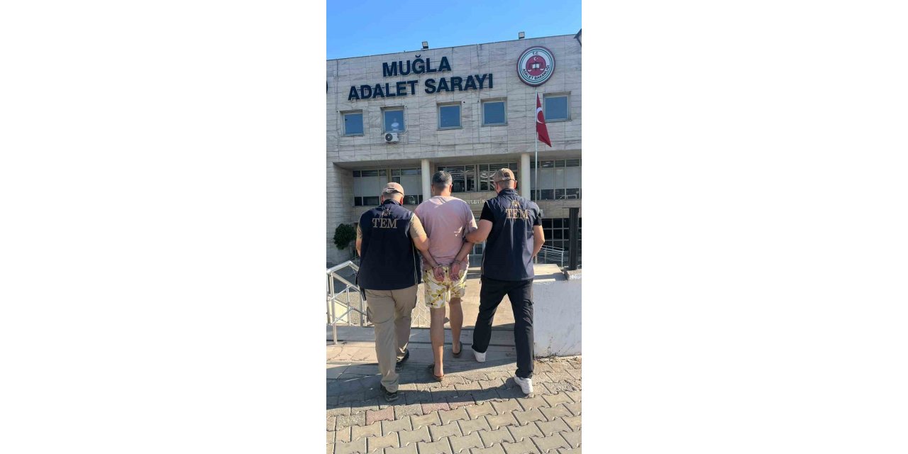 Muğla’da 6 yıl 10 ay hapis cezasıyla aranan şahıs yakalandı