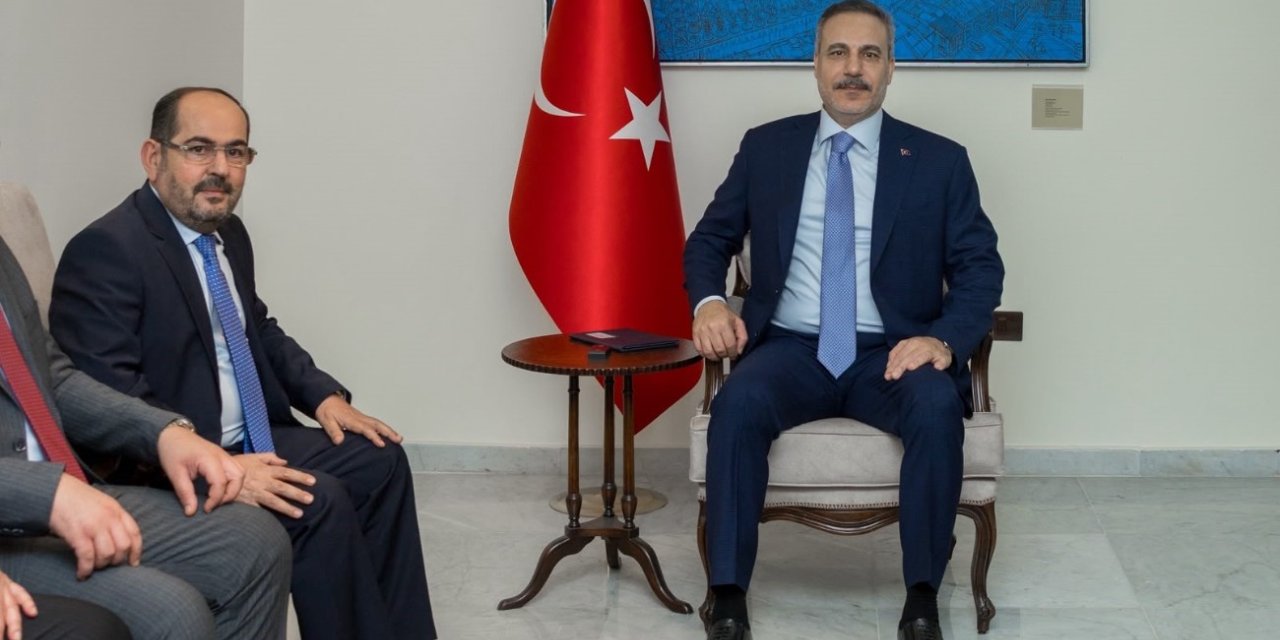 Bakan Fidan, Suriye Türkmen Meclisi Başkanı Mustafa ile görüştü