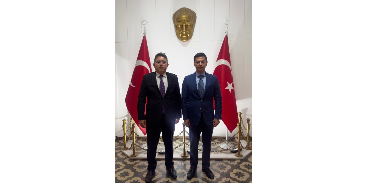 Başkan Ünlü’den  Kaymakam Kaya’ya ziyaret