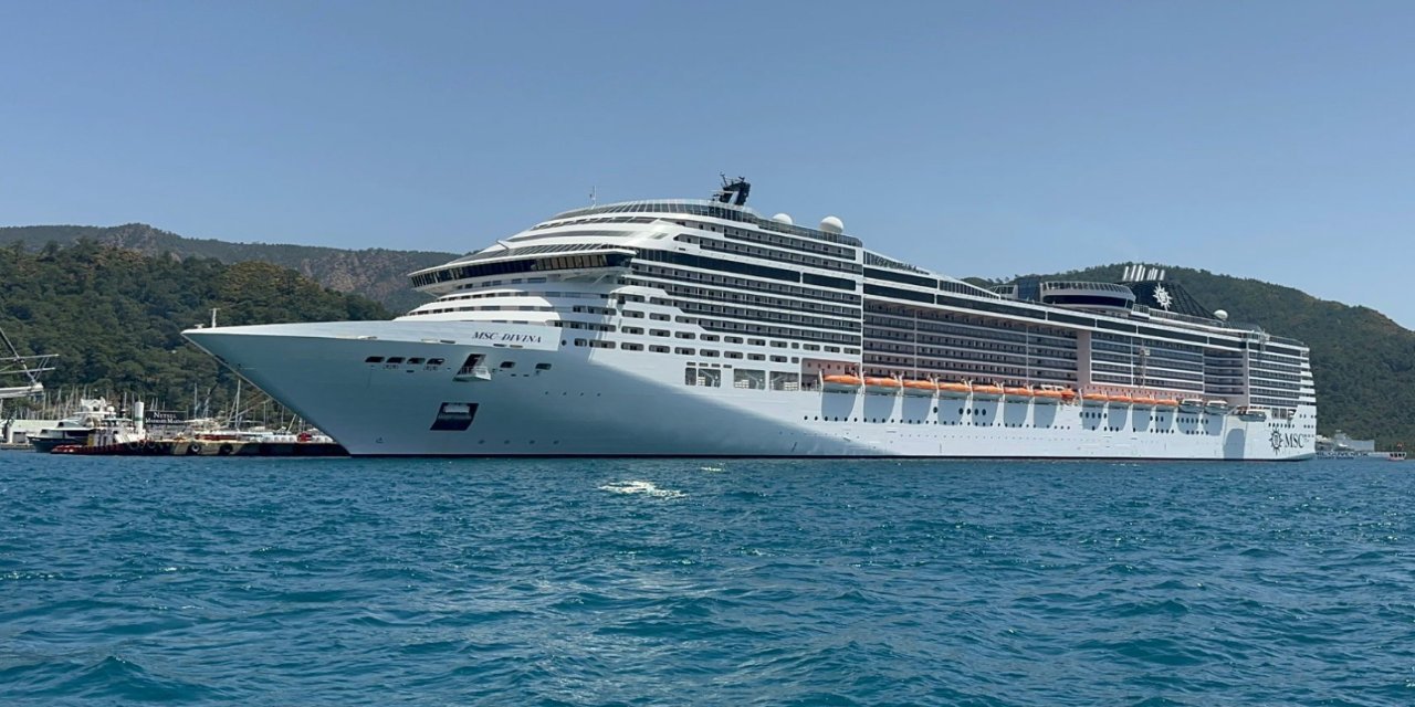 MSC Divina 5 bin yolcusuyla her Salı Marmaris’te