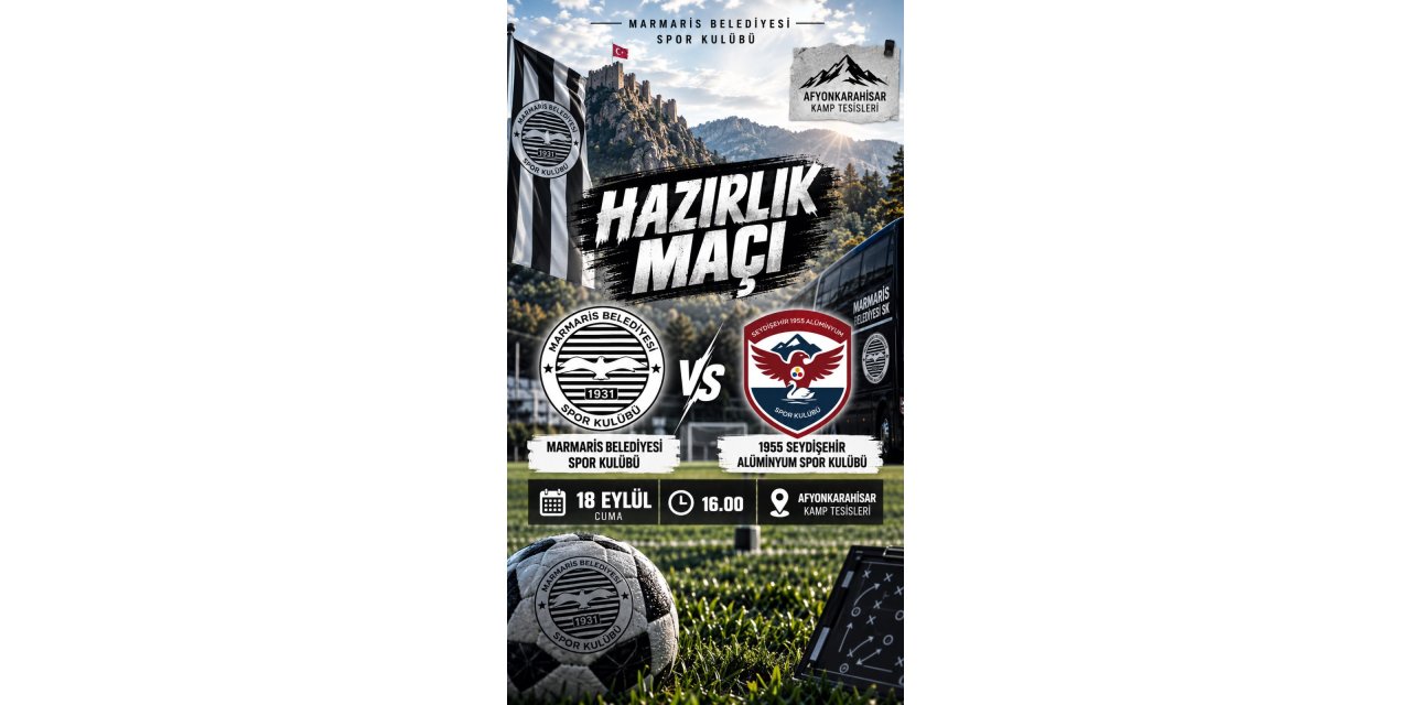 Marmaris Belediyespor İlk Hazırlık Maçına Çıkıyor