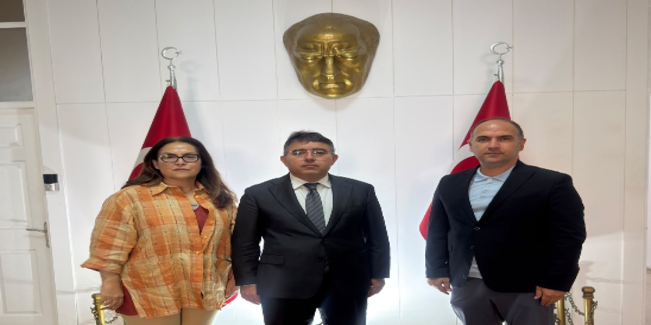 Kaymakam Kaya’ya kan bağışı ziyareti