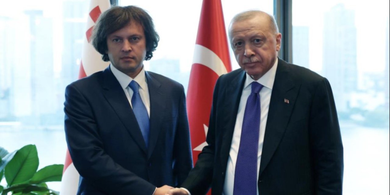 Cumhurbaşkanı Erdoğan, Gürcistan Başbakanı Kobakhidze ile görüştü