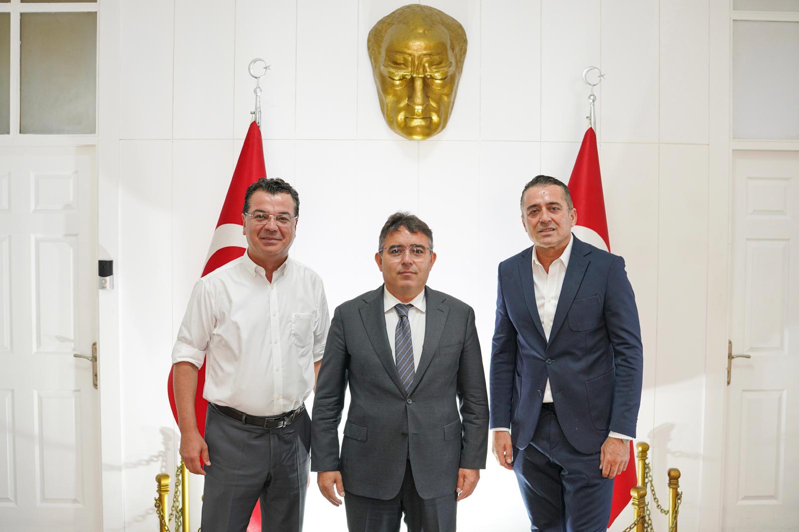 MTO BAŞKAN ADAYI İDRİS AKGÜL’DEN KAYMAKAM KAYA’YA ZİYARET