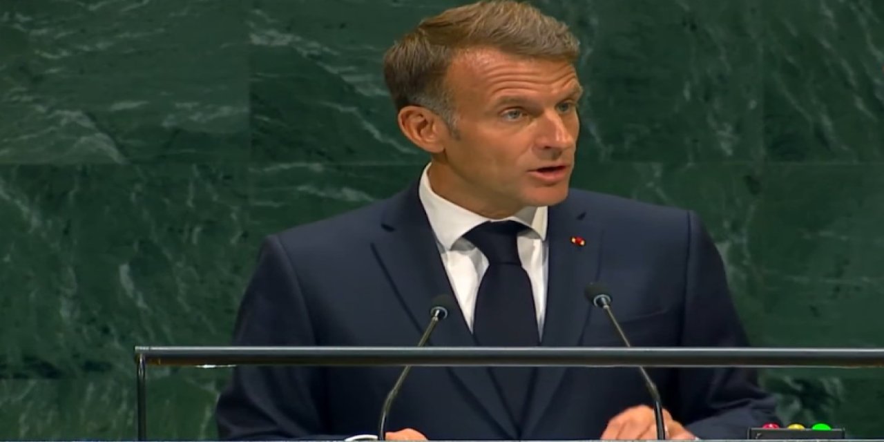Macron: "Gazze karşısında eylemsiz kalmaya devam edersek ne gibi bir güvenilirliğimiz olabilir?"