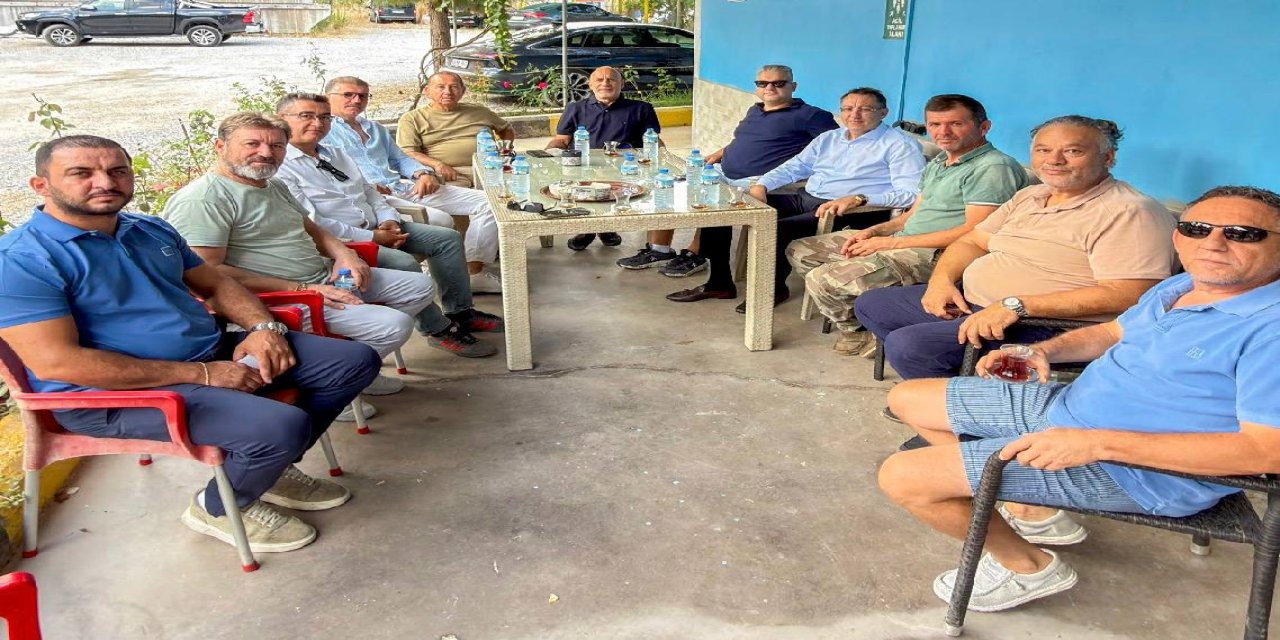 MTO başkanı Ayhan Taşhan sanayisinin sorunlarını dinledi
