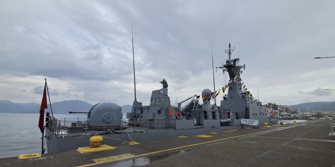TCG Zıpkın Marmaris’te halkın ziyaretine açıldı