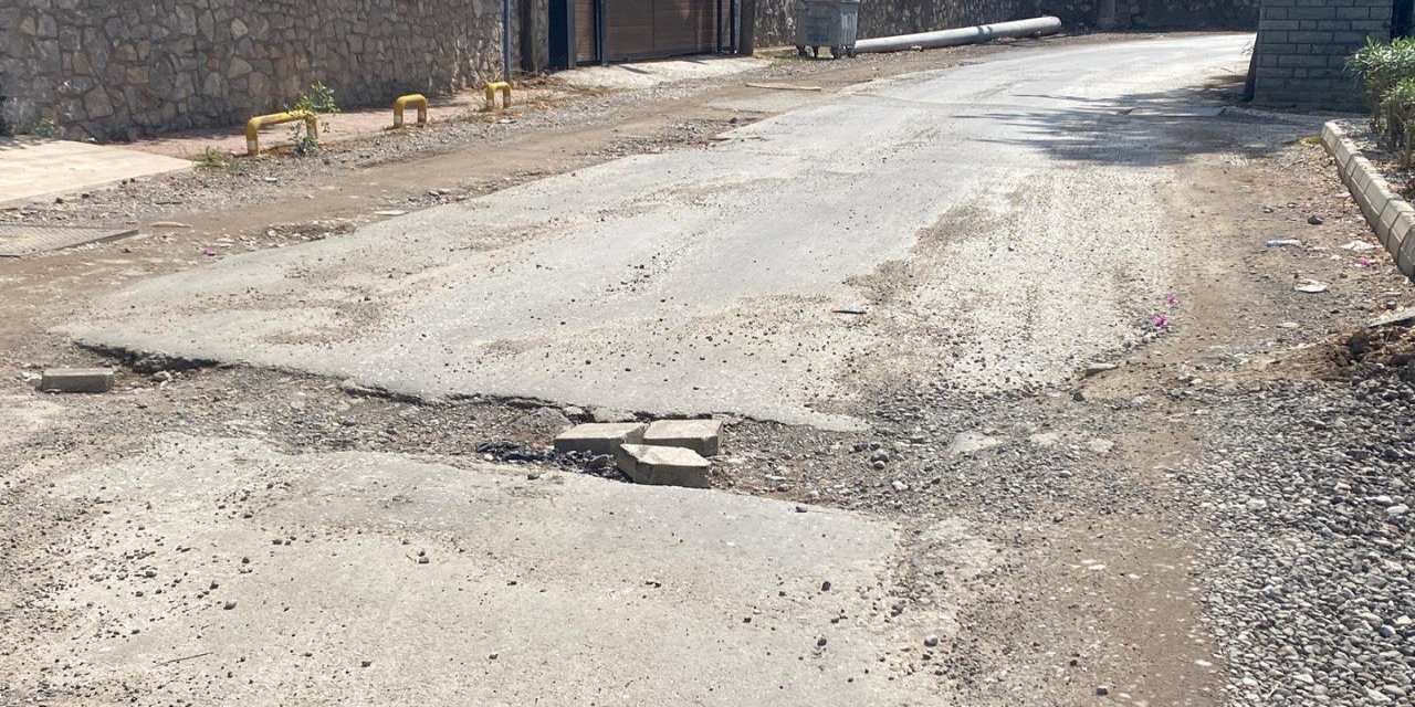Yol değil ölüm tuzağı!