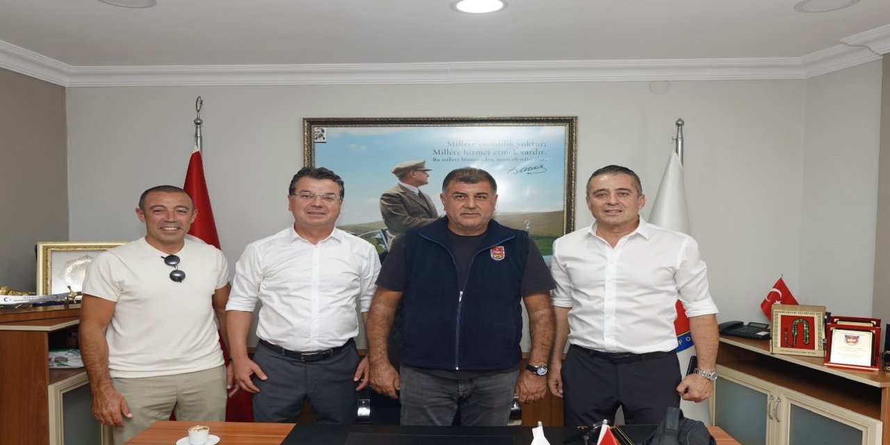 MTO Başkan adayı Akgül, Şoförler odası Başkanını ziyaret etti