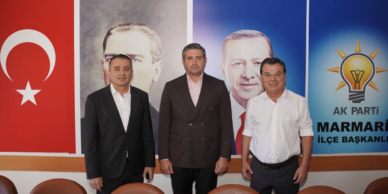 AKGÜL’DEN SİYASİ PARTİ İLÇE BAŞKANLARINA ZİYARET