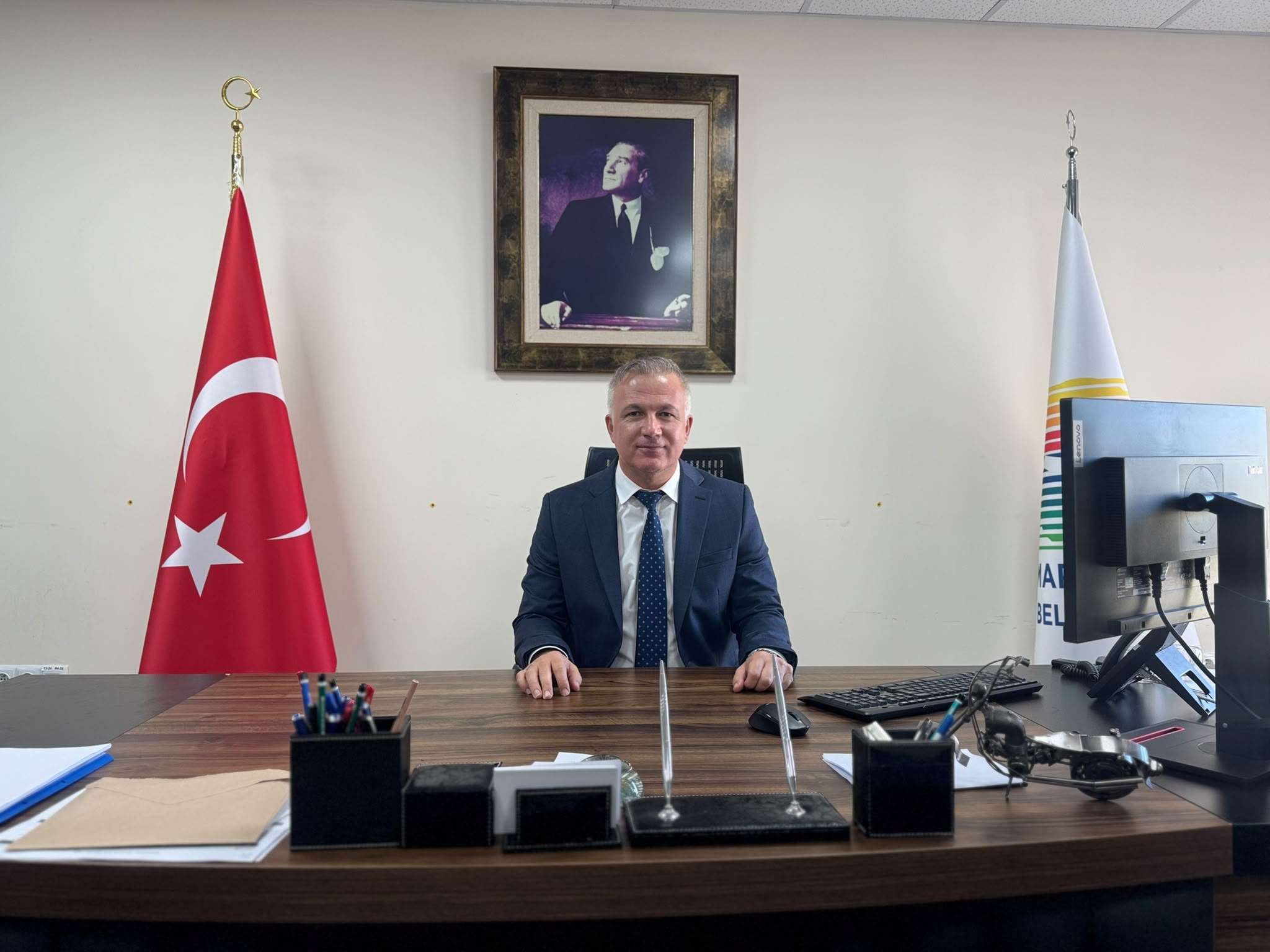 Belediye Başkan Yardımcısı Özgür Han yeniden makamında