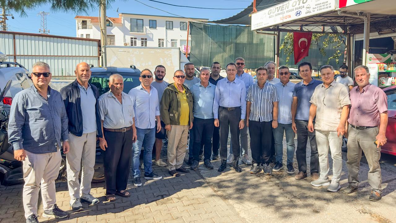 Mutlu Ayhan’dan Ata Sanayi Sitesi’ne ziyaret