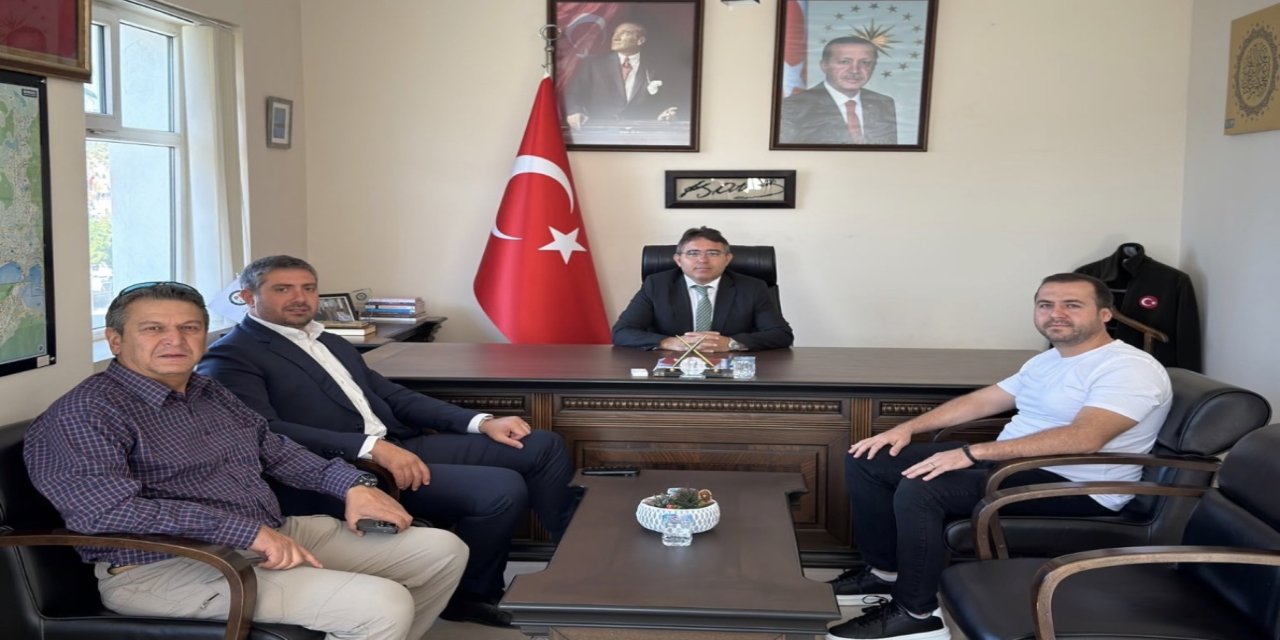Hisarönü’nde planlanan projeler Kaymakam Kaya’ya sunuldu