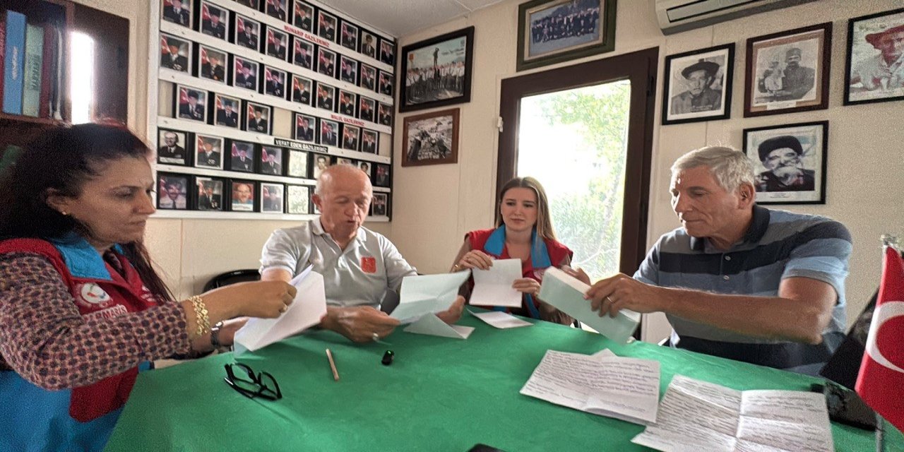 Marmaris’te öğrencilerin mektupları gazilerin gözlerini yaşarttı