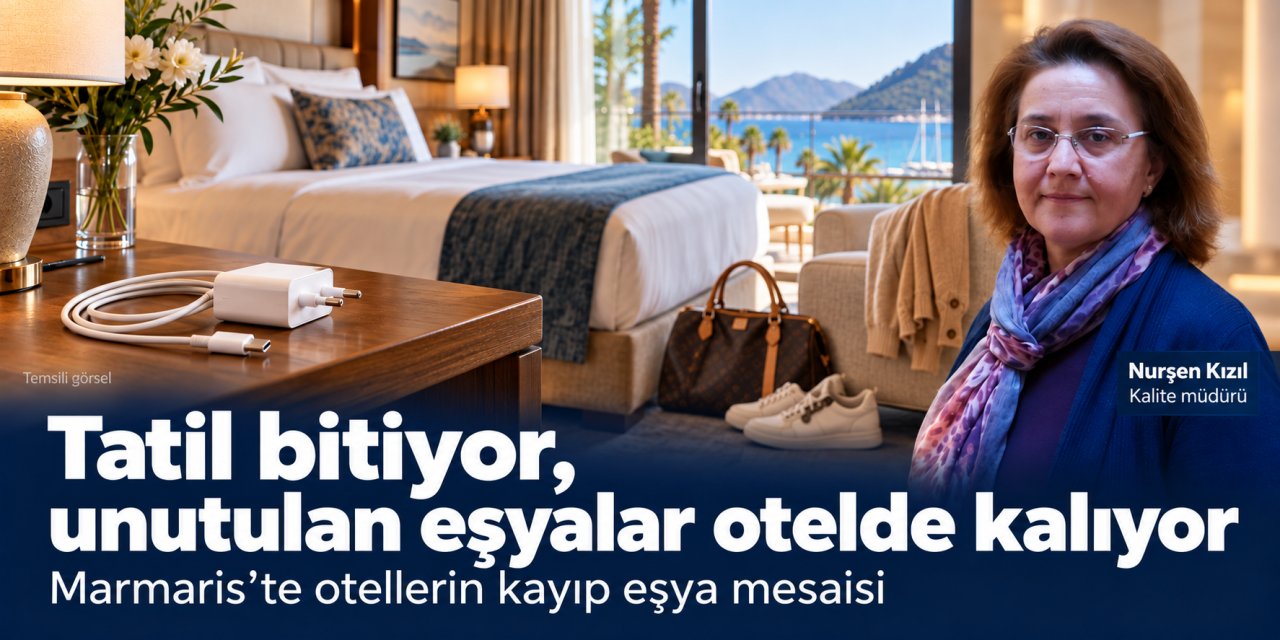Marmaris otellerinde en çok ne unutuluyor?