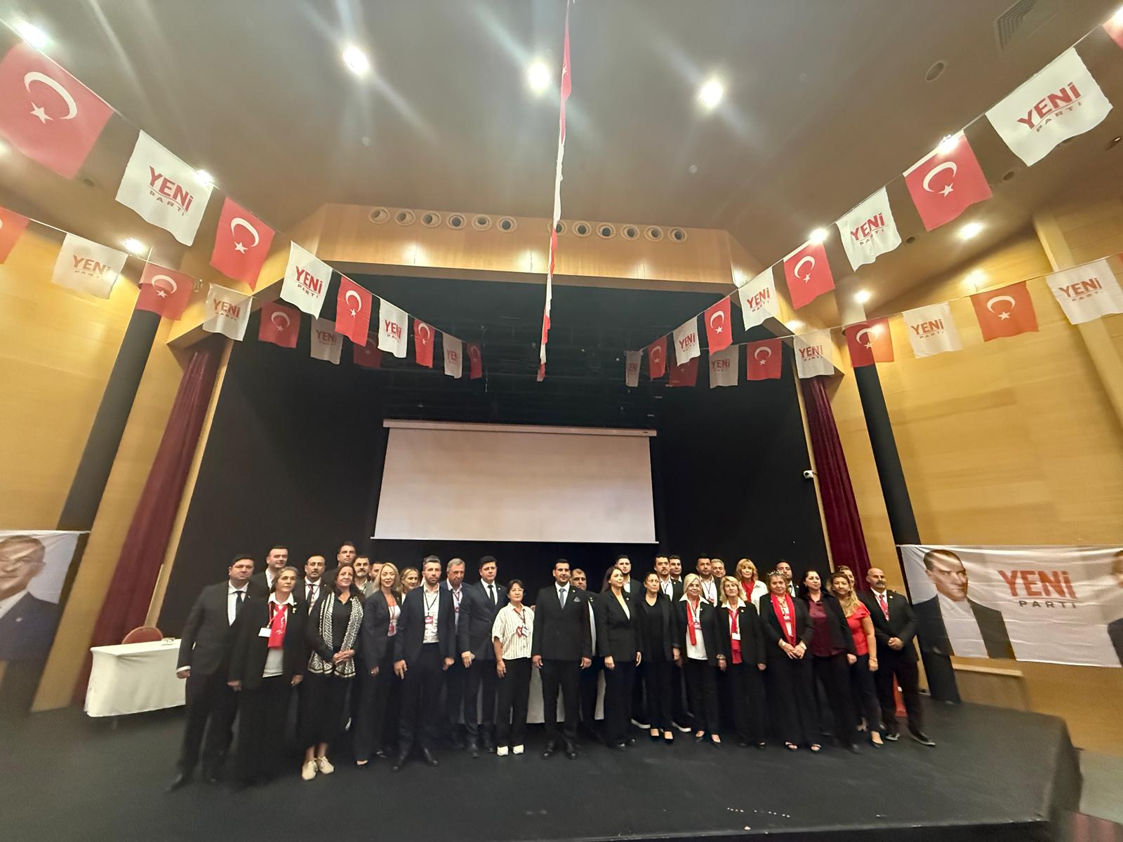 Yeni Parti Marmaris’te ilk kongrede , ilk yönetim seçildi