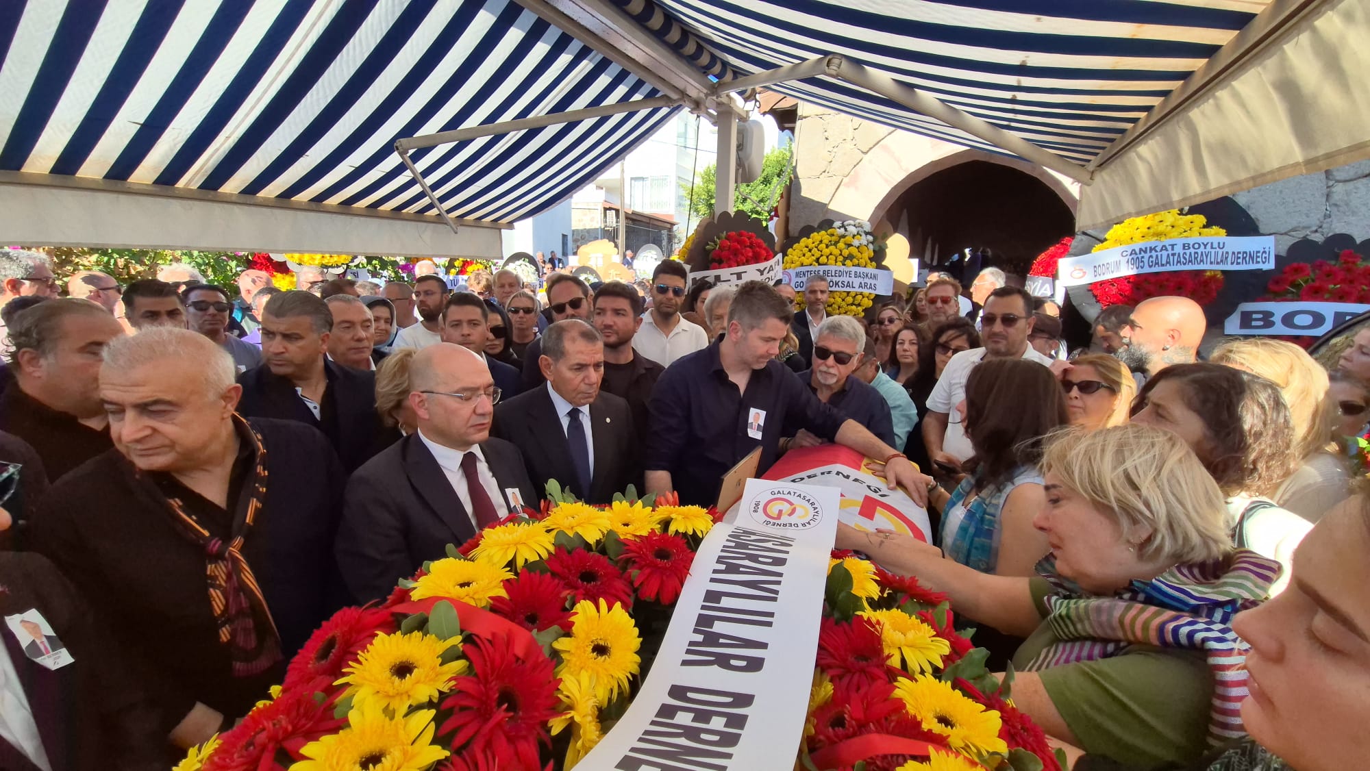 Bodrum’da hüzünlü veda Fidel Berber son yolculuğuna uğurlandı