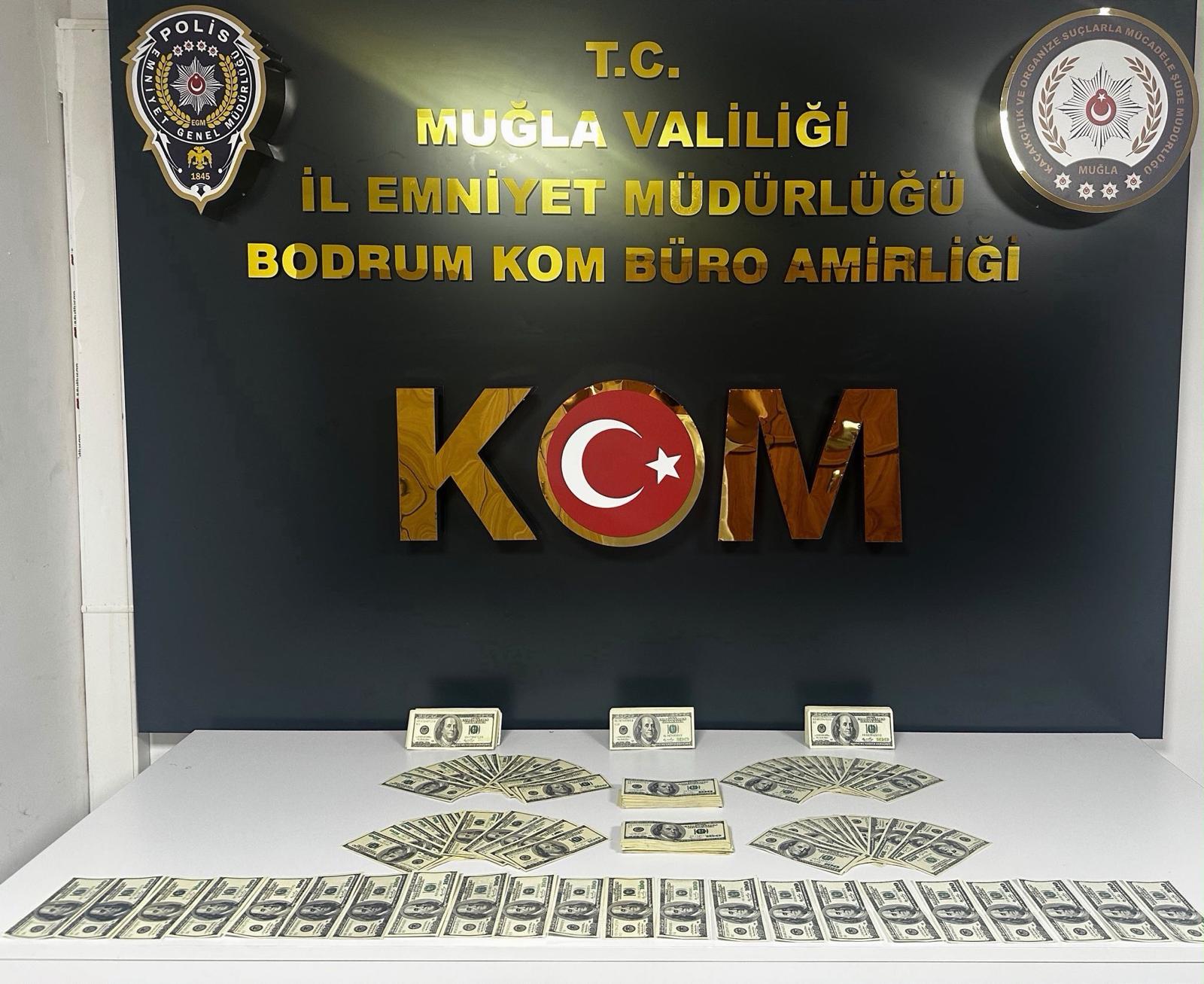 Bodrum’da Sahte Dolar Operasyonu 1 tutuklama