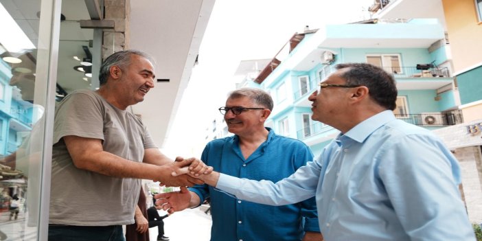 Mutlu Ayhan’dan Marmaris Çarşısı’na Ziyaret