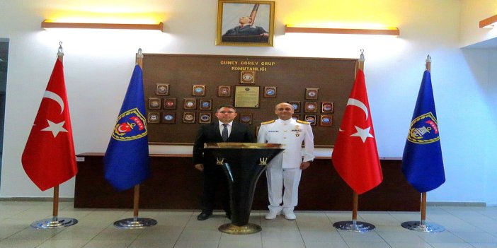Kaymakam Kaya’dan Aksaz’da iki komutana hayırlı olsun ziyareti