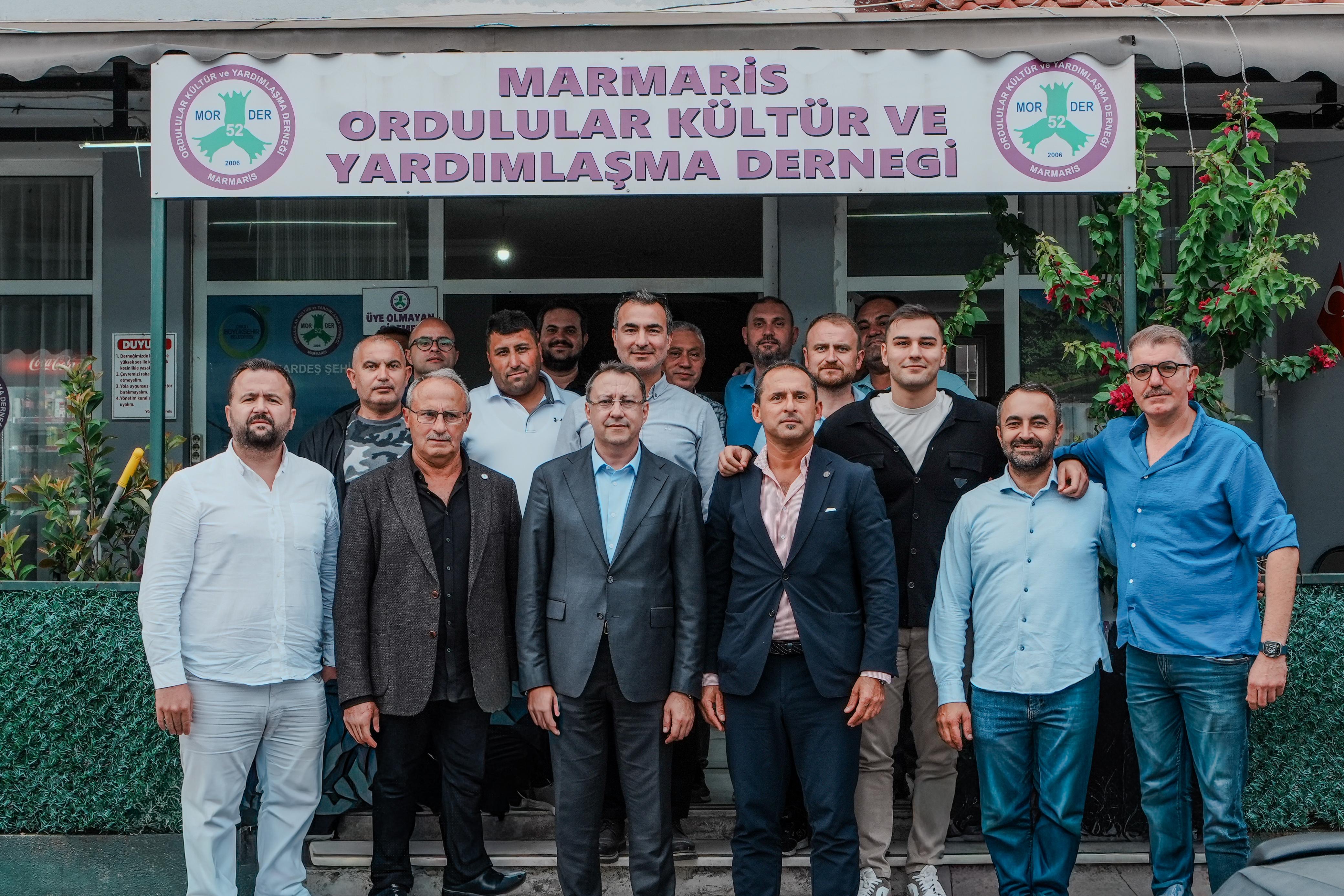 Mutlu Ayhan’dan Ordulular Derneği’ne Ziyaret