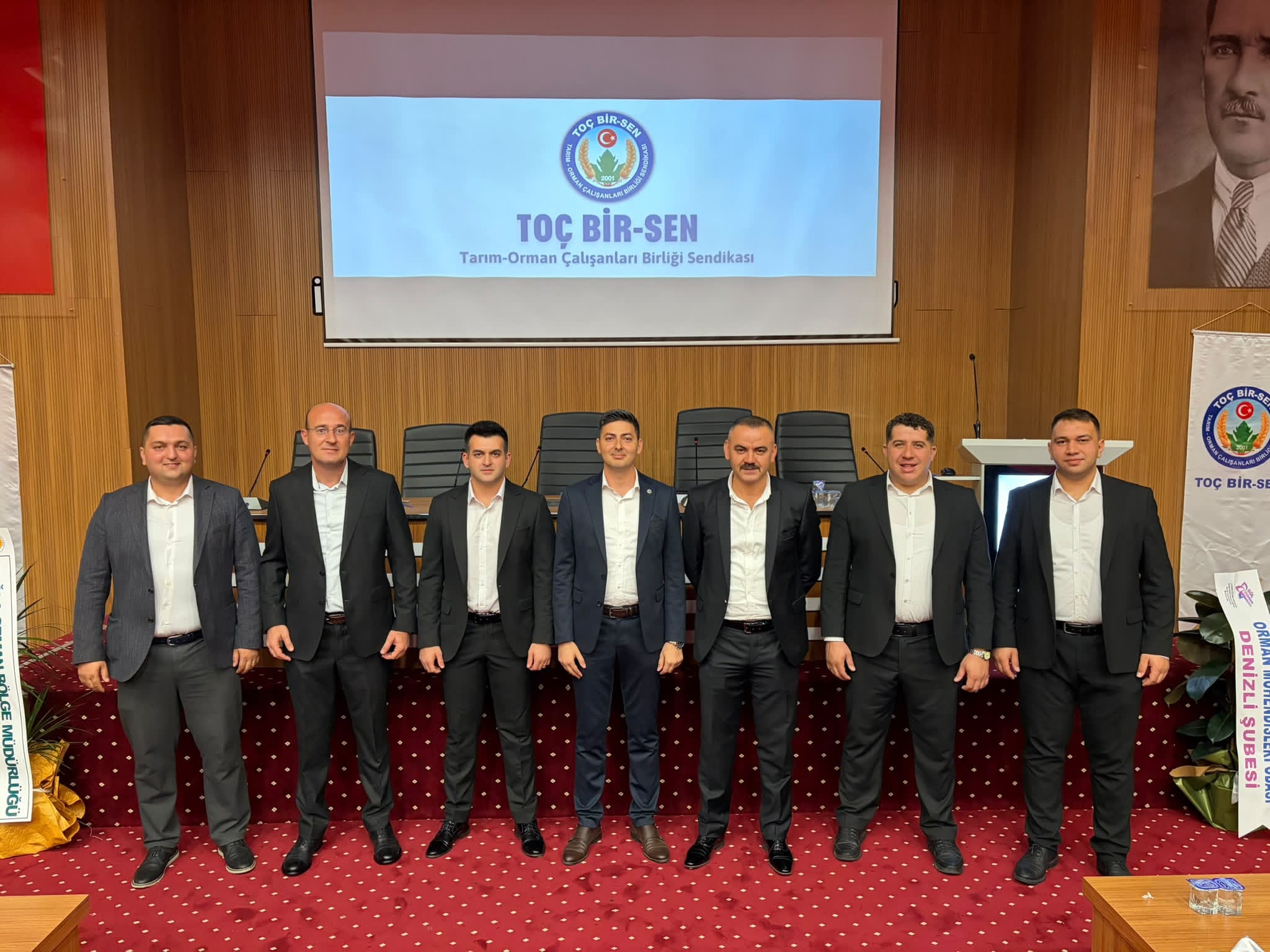 Muğla Toç Bir-Sen’de bayrak değişimi