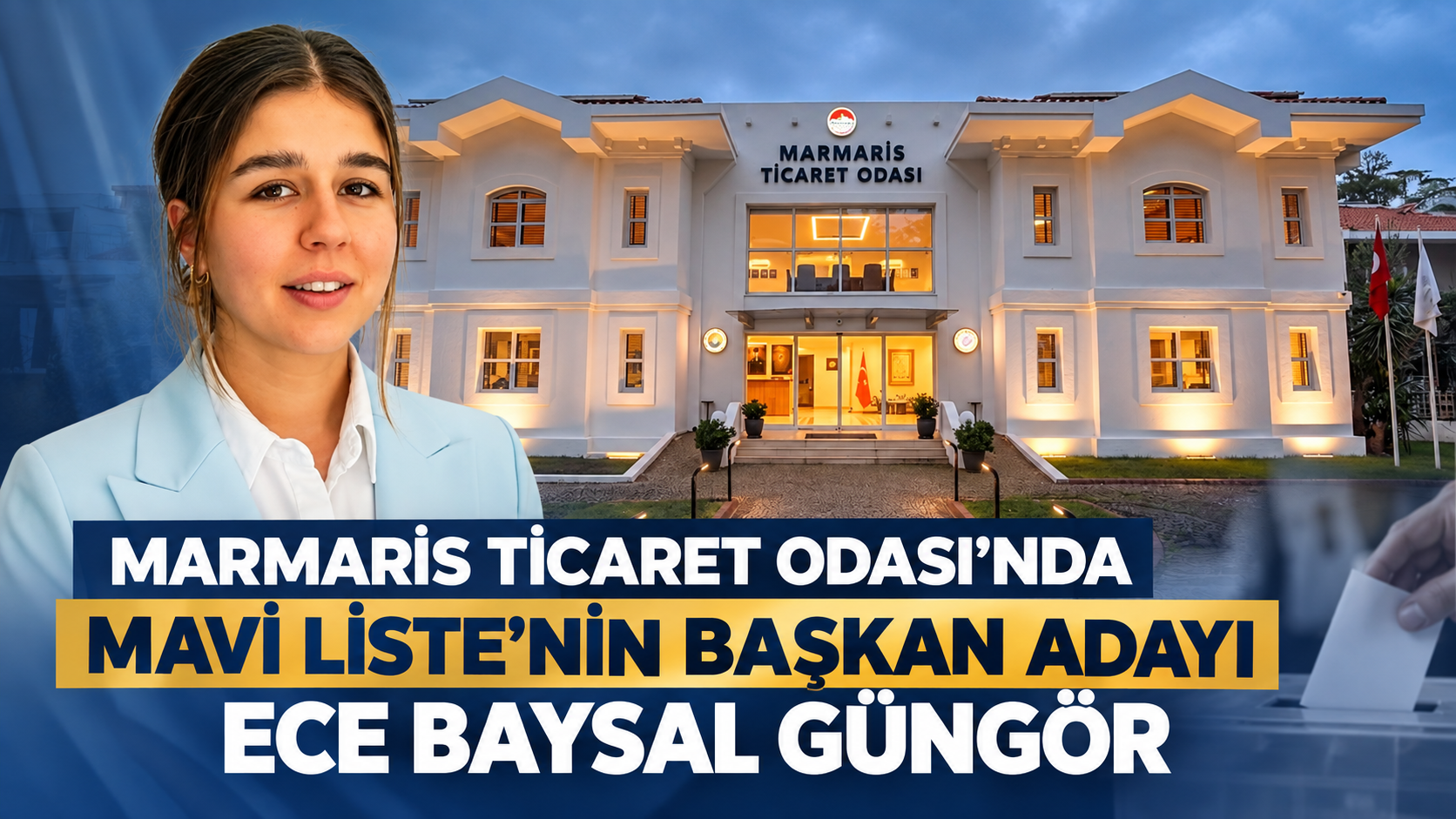 Marmaris Ticaret Odası’nda kazanan listenin adayı belli oldu