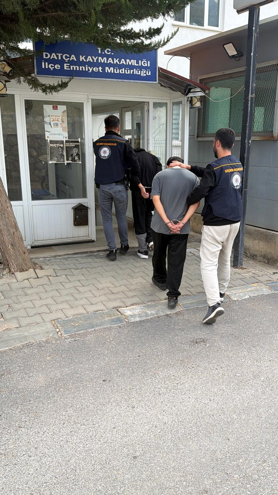 Datça’da iki cezaevi firarisi yakalandı